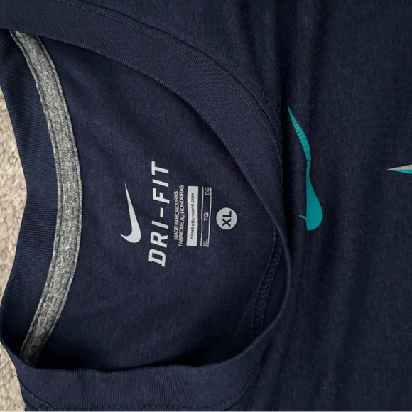 Seattle Mariners Nike Blue Short Sleeve Tee with Compass Design - Picture 5 of 6